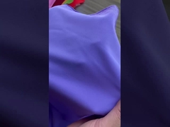 Tecido elástico de tricô 40D elástico 81% nylon 19% espandêx tecido impermeável roupa de yoga