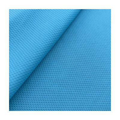 Lightweight 100% Polyester Double 250g Knitted Mesh Fabric Hoodie for Outdoor Fitness